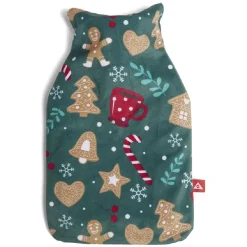 Gifi Bien-Être^Bouillotte de Noël motif biscuit pain d'épices 780ml