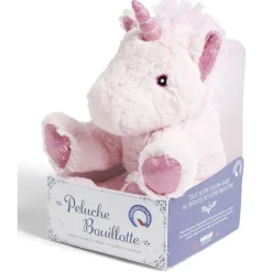 Gifi Bien-Être^Bouillotte peluche licorne H30x15cm