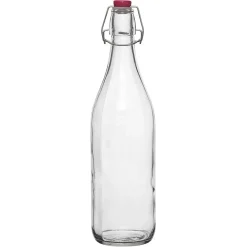 Gifi Bouteille en verre et bouchon coloré