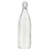 Gifi Bouteille en verre transparent 1 L