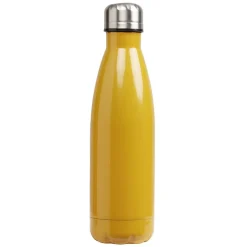 Gifi Bouteille isotherme inox jaune moutarde 500 ml