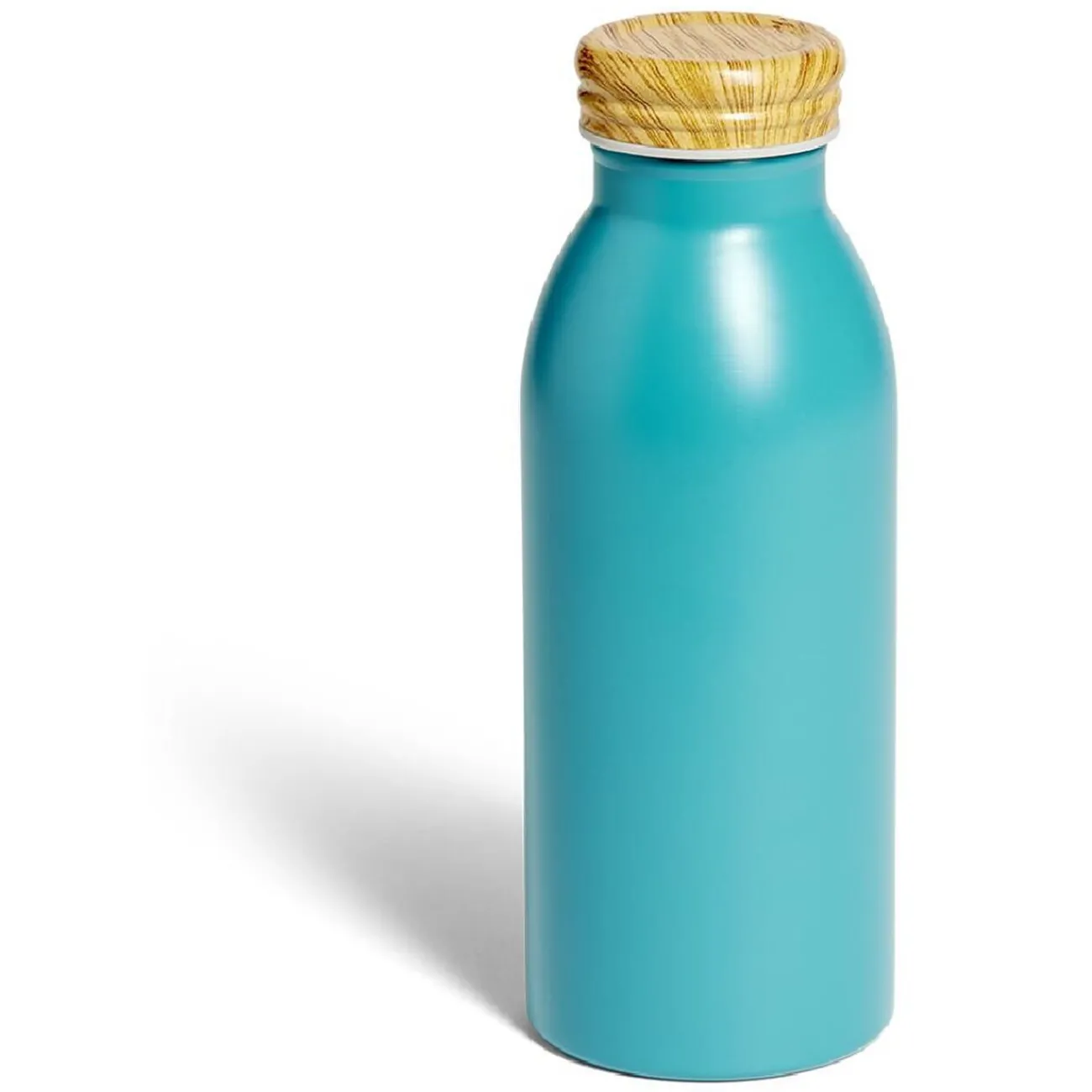 Gifi Bouteille isotherme 400ml inox et bois - 4 coloris