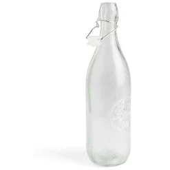 Gifi Bouteille limonade 1L verre ambre Ø8,2xH31,5cm