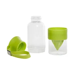 Gifi Bouteille presse agrume transparent vert 550 ml