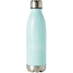 Gifi Bouteille réutilisable message imprimé H25 cm