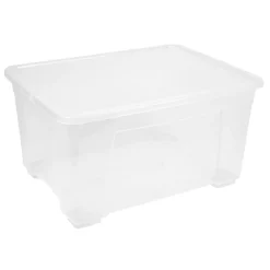 Gifi Rangement|Box à roulettes 130 L