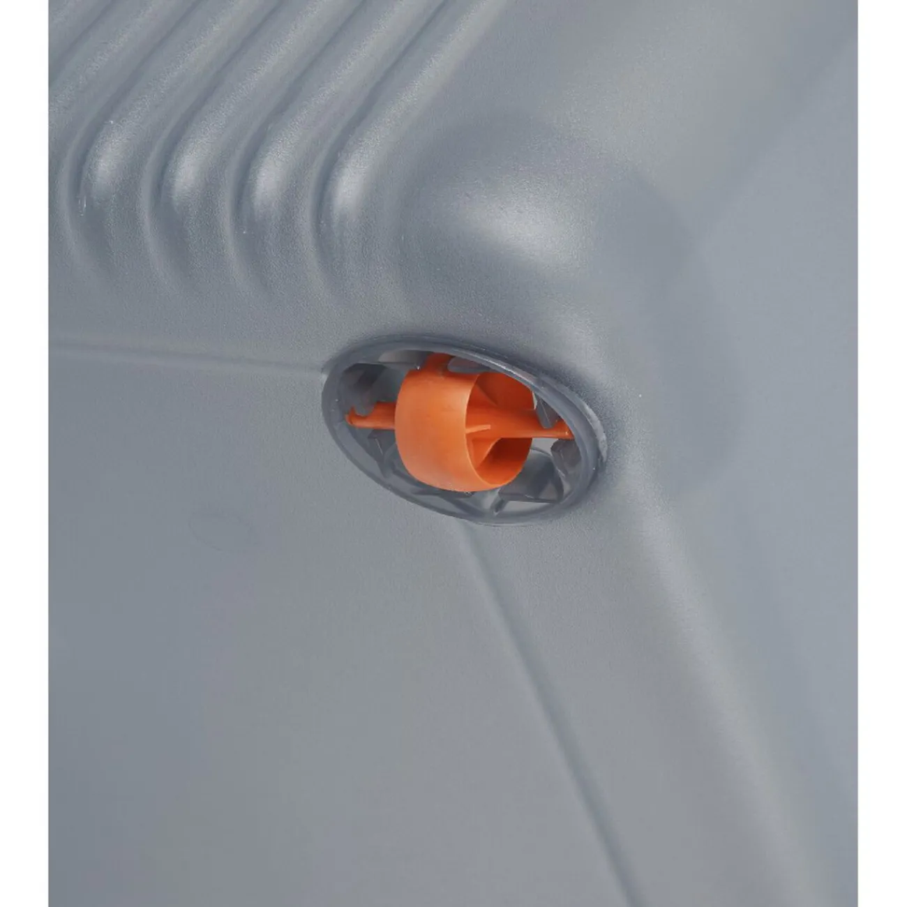 Gifi Rangement|Box de rangement à couvercle XXL 69 L gris