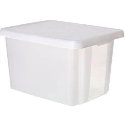 Gifi Rangement|Box de rangement 45 L blanc Curver