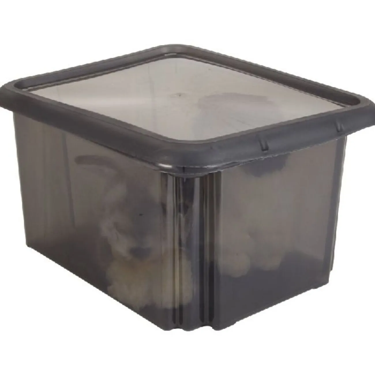 Gifi Rangement|Box de rangement 30 L noir