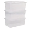 Gifi Rangement|Box de rangement 10 L transparent x3