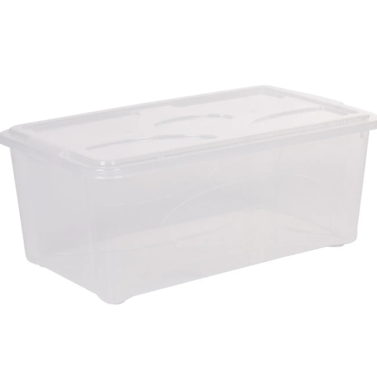 Gifi Rangement|Box de rangement 10 L transparent x3