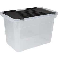 Gifi Rangement|Box de rangement 54 L transparent