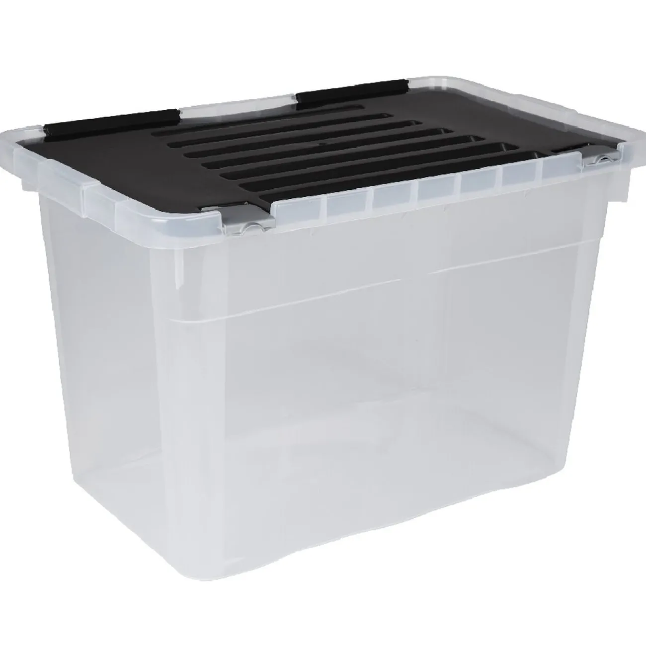 Gifi Rangement|Box de rangement 54 L transparent
