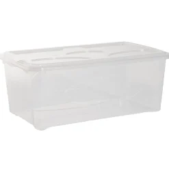 Gifi Rangement|Box de rangement 10 L transparent pour textile X3