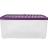 Gifi Rangement|Box de rangement 40 L violet