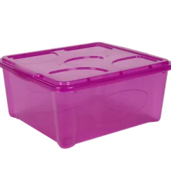 Gifi Rangement|Box de rangement 18 L violet