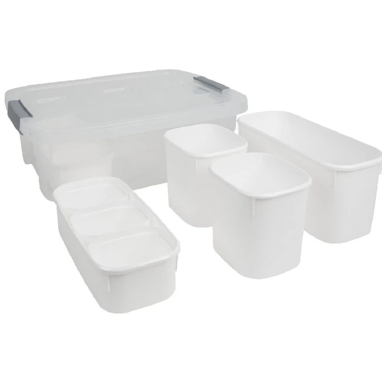 Gifi Rangement|Box de rangement avec 11 casiers modulables 32 L