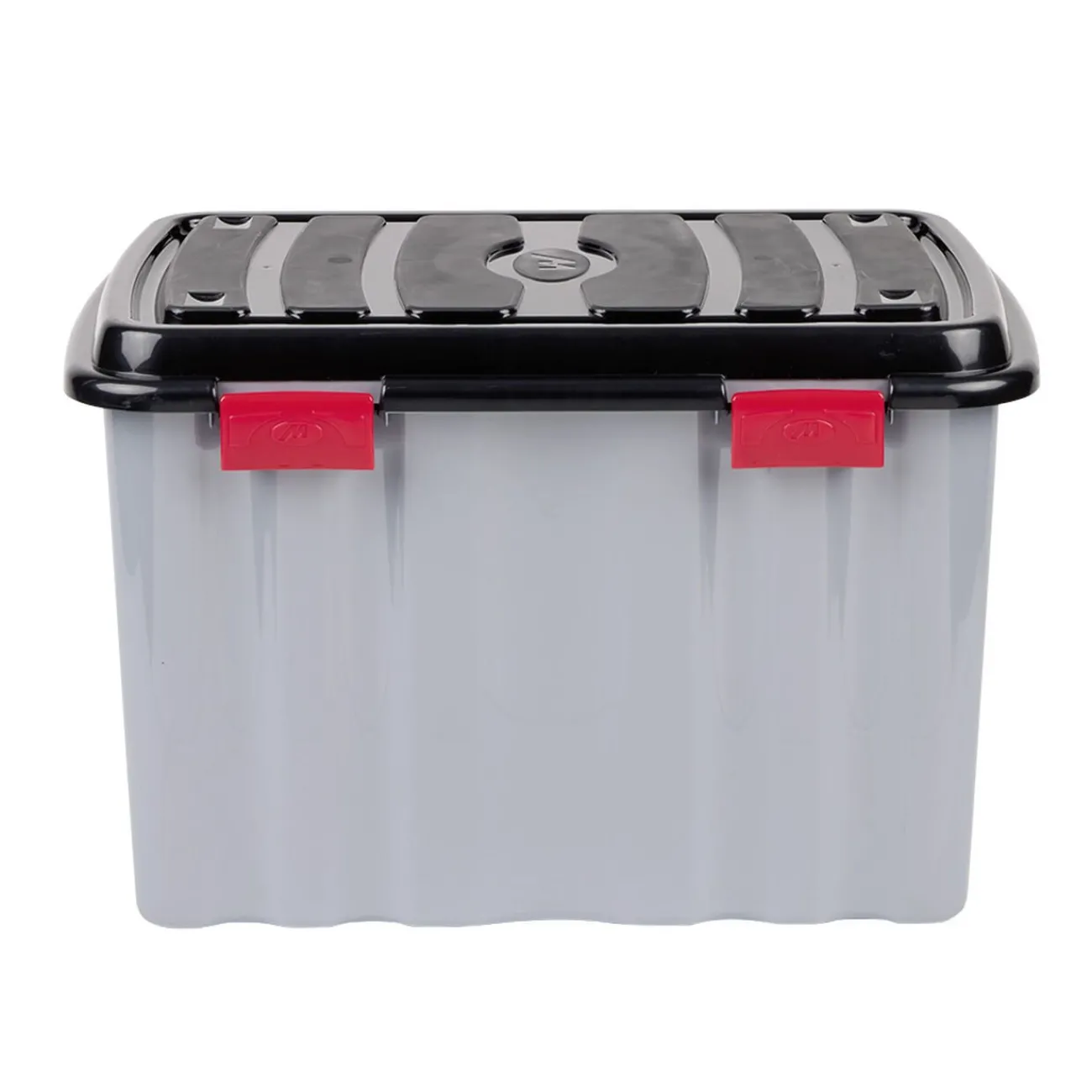 Gifi Rangement|Box de rangement brico gris 54L 60x40xH38cm