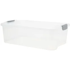 Gifi Rangement|Box de rangement Combi Tontarelli 29,5 L transparent