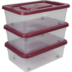 Gifi Rangement|Box de rangement Dessous de lit x3