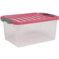 Gifi Rangement|Box de rangement fuchsia 14 L