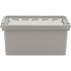 Gifi Rangement|Box de rangement grise 14 L