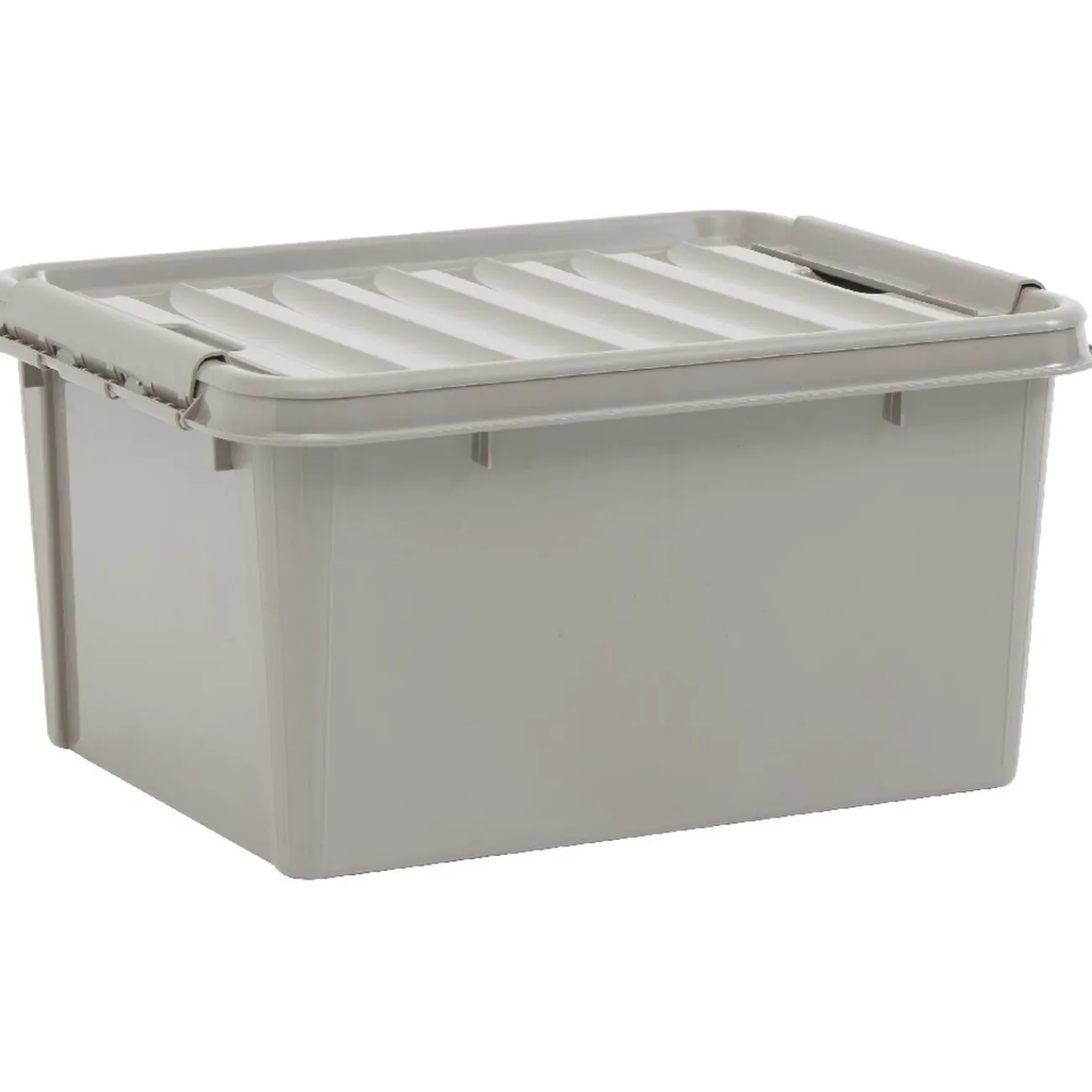 Gifi Rangement|Box de rangement grise 31 L