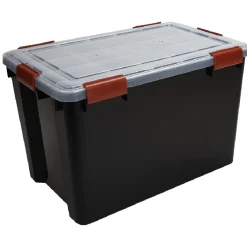 Gifi Rangement|Box de rangement hermétique en plastique 70L