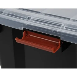 Gifi Rangement|Box de rangement hermétique en plastique 70L