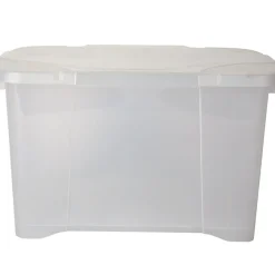 Gifi Rangement|Box de rangement plastique 40 L transparent