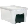 Gifi Rangement|Box de rangement plastique et ardoise 5 L