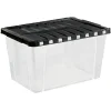 Gifi Rangement|Box de rangement plastique 54 L ouverture papillon