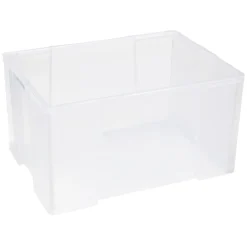 Gifi Rangement|Box de rangement plastique transparent avec couvercle