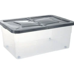 Gifi Rangement|Box dessous de lit gris 45L