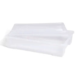 Gifi Rangement|Box rangement 60L plastique transparent 78,5xH17x58,8cm