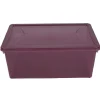 Gifi Entretien Du Linge|Box rangement textile violette 10 L
