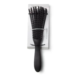 Gifi Beauté^Brosse à cheveux démêlante plate à picots PVC noir