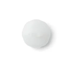 Gifi Beauté^Brosse à cheveux ronde ergonomique en plastique noir et transparent