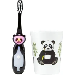 Gifi Bien-Être^Brosse à dent avec minuterie et gobelet design animal