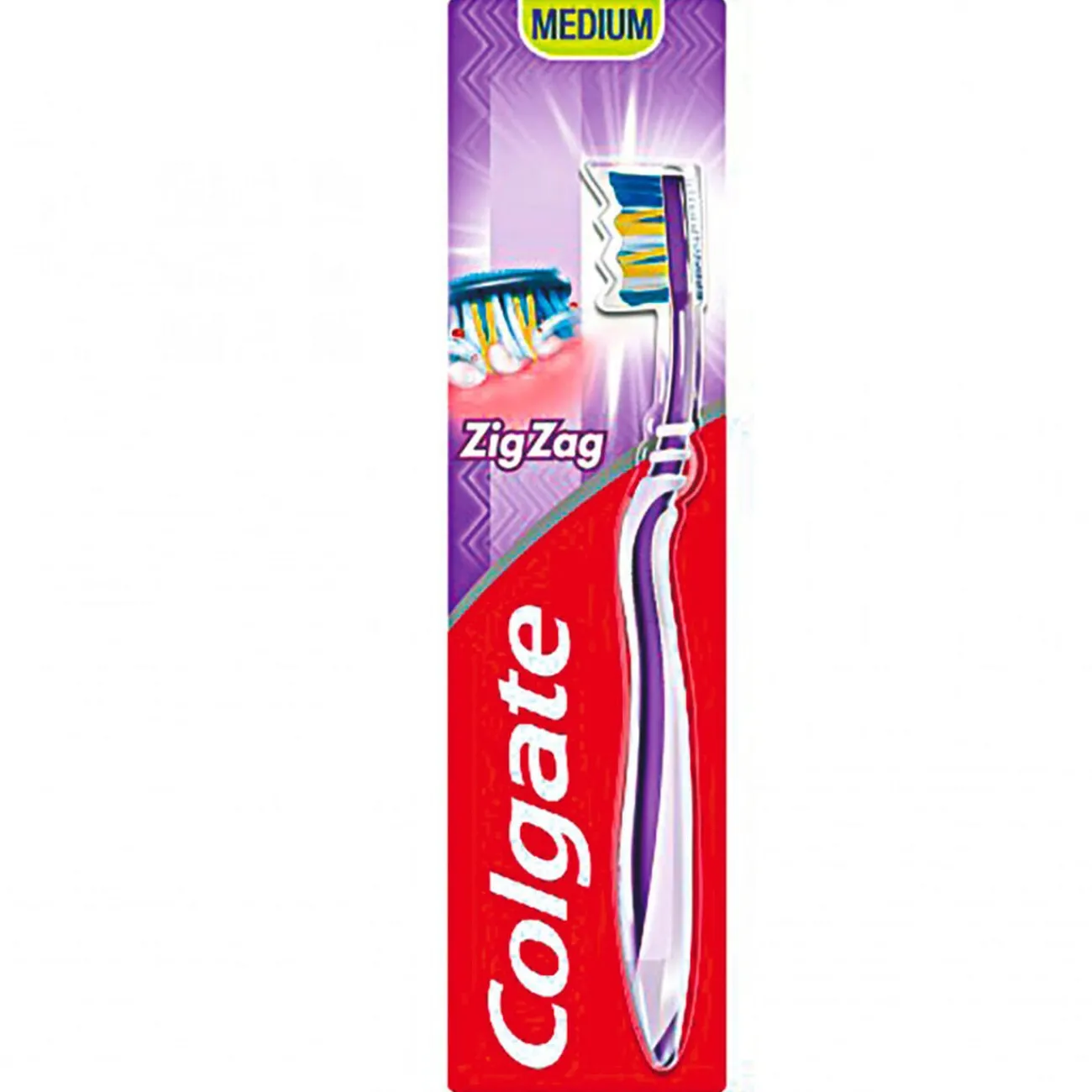 Gifi Bien-Être^Brosse à dent colgate Zig Zag