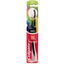 Gifi Bien-Être^Brosse à dents Colgate 360° Fresh&Protect poils souples