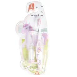 Gifi Bien-Être^Brosse à dents pour enfant avec sablier 2min - 2 modèles