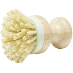 Gifi Nettoyage Et Entretien|Brosse à main pour vaisselle en bambou
