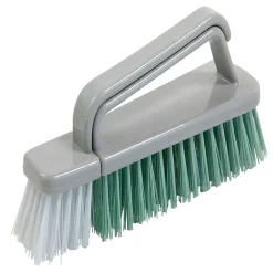 Gifi Nettoyage Et Entretien|Brosse 2en1 Homclean poils souples et durs grise