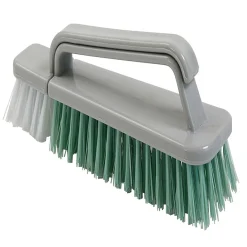 Gifi Nettoyage Et Entretien|Brosse 2en1 Homclean poils souples et durs grise
