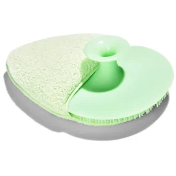 Gifi Beauté^Brosse nettoyante visage en silicone et éponge