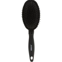 Gifi Beauté^Brosse pneumatique ovale picots perlés pvc noir