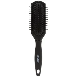 Gifi Beauté^Brosse pneumatique rectangulaire picots perlés pvc noir