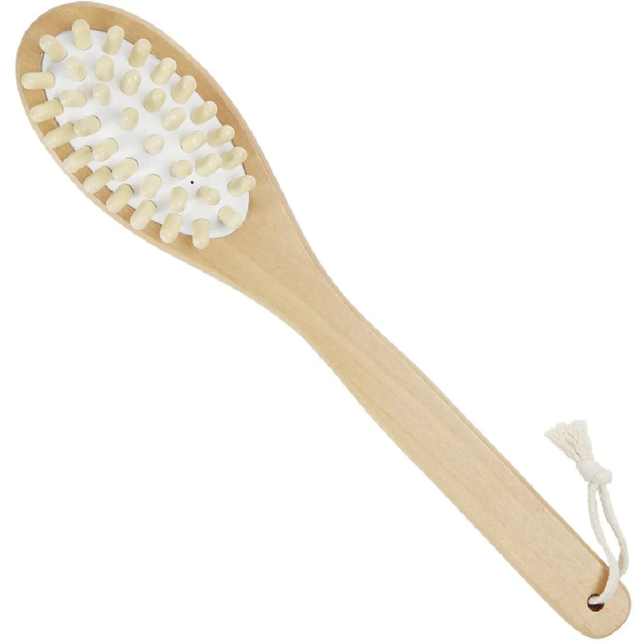 Gifi Beauté^Brosse pour le corps double face bois et laine