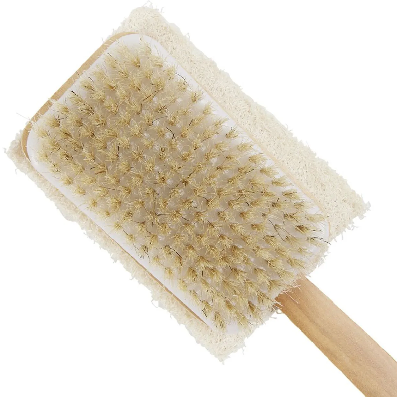 Gifi Beauté^Brosse pour le corps double face brosse et éponge grattante